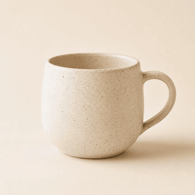 Example speckled ceramic mug